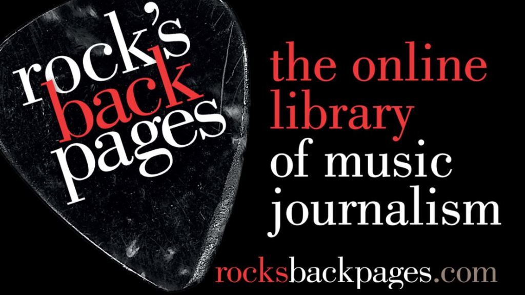Rock's Backpages - main logo